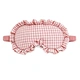 Stylish Ruffled-Edge Sleep Mask